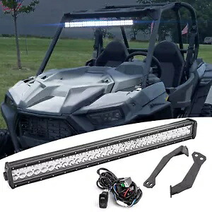 POLARIS RZR XP 1000 900 S 屋根下 32 インチ LED ライトバーブラケットマウントワイヤー For POLARIS RZR XP 1000 900 S BELOW ROOF 32\