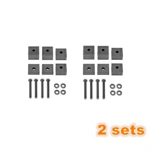 2 セット F250 F350 F450 2017-2024 スーパーデューティー、1/2 インチ-2 インチフロントシートスペーサーキット 2 Sets For F250 F350 F450 2017-2024 Super Duty , 1/2”-2” Front Seat Spacer Kit 【並行輸入品】