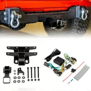 トレーラーヒッチレシーバー 配線ハーネス付き ジープラングラー JL 18 19 20 21 22 23用 Trailer Hitch Receiver W/ Wiring Harness For Jeep Wrangler JL 18 19 20 21 22 23 【並行輸入品】 44,330円