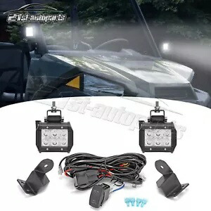 A-ピラー ロック N ライド システム LED ライト ポッド マウント ワイヤー ポラリス レンジャー 570 900 用 A-Pillar Lock N Ride System LED Light Pods Mount Wire For Polaris Ranger 570 900 【並行輸入品】