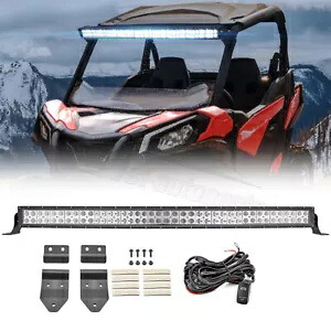Can-Am マーベリック トレイル スポーツ 800/1000 R ルーフ 42 インチ LED ライトバー マウント ワイヤー キット用 For Can-Am Maverick Trail Sport 800/1000 R Roof 42\