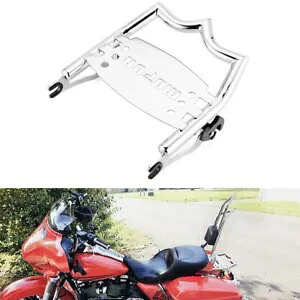 2009 年以降のハーレー ツーリング ストリート グライド ロードキング エレクトラグライド 荷物ラック 2024 用 For 2009+ Harley Touring Street Glide Road King Electra Glide Luggage Rack 2024 【並行輸入品】