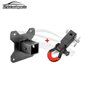 2014+ Polaris RZR XP 1000 リア 2インチ トレーラーヒッチレシーバー シャックル牽引マウント用 For 2014+ Polaris RZR XP 1000 Rear 2\