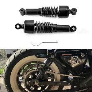 ハーレーリアロワリングショック 11.75インチ スポーツスター FXR フォーティーエイト アイアン 883 1200用 For Harley Rear Lowering Shocks 11.75\