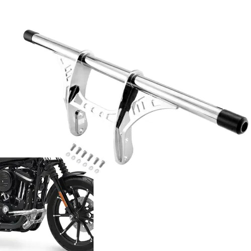 クローム エンジン ガード フットペグ クラッシュバー ハーレー スポーツスター アイアン 883 1200 XL 48用 Chrome Engine Guard Footpeg Crash Bars For Harley Sportster Iron 883 1200 XL 48 【並行輸入品】