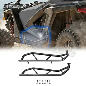 2020+ ポラリス RZR プロ XP ターボ R プロ R 2ドア高耐久スチールナーフバー用 For 2020+ Polaris RZR Pro XP Turbo R Pro R 2Door Heavy Duty Steel Nerf Bars 【並行輸入品】