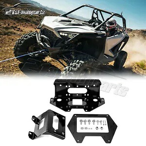 2020-2024 ポラリス RZR PRO XP/XP 4 UTV スチールフロントウインチ取付ブラケット用 For 2020-2024 Polaris RZR PRO XP/XP 4 UTV Steel Front Winch Mounting Bracket 【並行輸入品】