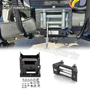 ウインチマウントブラケット+4 7/8インチローラーフェアリードポラリススポーツマン400 500 800 850用 Winch Mount Bracket+4 7/8\