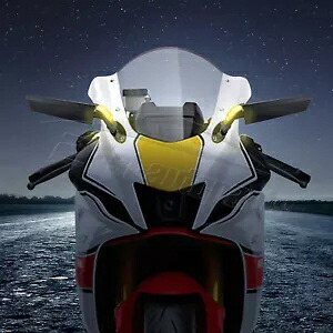 風ウイングミラー LED ターン Siganl ライト付き ヤマハ FJR 1300 FJR 1300ES 2024用 Wind Wing Mirrors w/LED Turn Siganl Lights For Yamaha FJR 1300 FJR 1300ES 2024 【並行輸入品】
