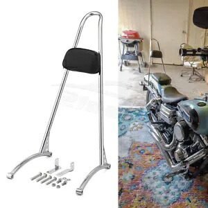 取り外し可能なシーシーバー バックレスト 06-17 ハーレー ダイナ ワイド グライド FXDWG FXDB FXDL 用 Detachable Sissy Bar Backrest For 06-17 Harley Dyna Wide Glide FXDWG FXDB FXDL 【並行輸入品】