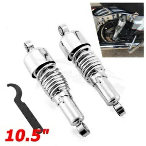 10.5インチ 267mm リアショック ハーレーダイナ スーパー グライド、ストリート ボブ、ワイド グライド 91+ 用 10.5\
