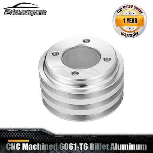 3 溝 3V クランクシャフトプーリー V ベルト 69+ スモールブロックフォード 302 351w 351C 400 用 3 Groove 3V Crankshaft Pulley V-Belt For 69+ Small Block Ford 302 351w 351C 400 【並行輸入品】