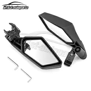 UTV レーシング飛散防止調整可能なサイドミラーヤマハ YXZ1000R 2016-2024 UTV Racing Shatter-proof Adjustable Side Mirrors For Yamaha YXZ1000R 2016-2024 【並行輸入品】
