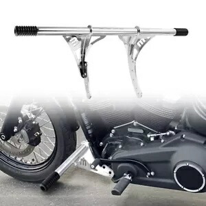 フロントフットエンジンガードクラッシュバー ハーレーソフテイル ストリートボブ ローライダー 2018+用 Front Foot Engine Guard Crash Bar For Harley Softail Street Bob Low Rider 2018+ 【並行輸入品】