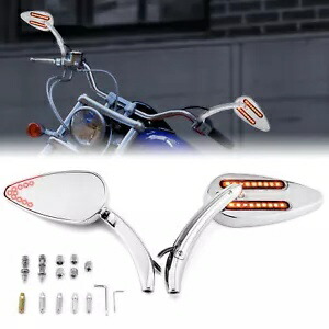 オートバイミラーブレーキ & ウインカー Harley Street Glide TOURING Road King 用 Motorcycle Mirror Brake & Turn Signals For Harley Street Glide TOURING Road King 【並行輸入品】