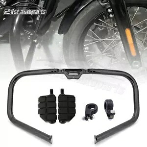ハイウェイ エンジン ガード クラッシュ バー & フットペグ クランプ キット ハーレー ソフテイル 2018-UP用 Highway Engine Guard Crash Bar & Foot Peg Clamp Kit For Harley Softail 2018-UP 【並行輸入品】 55,440円
