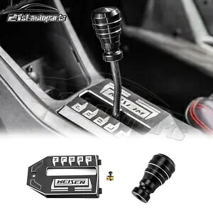 6061 アルミシフタープレートパネル + シフターノブポラリス RZR PRO R/R 4 6061 Aluminum Shifter Plate Panel+Shifter Knob For Polaris RZR PRO R/R 4 【並行輸入品】