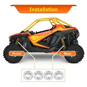 3インチ リフトキット ショックスペーサーは、Polaris RZR PRO XP Dynamix ショック、最大 31 インチのタイヤに適合します。 3\