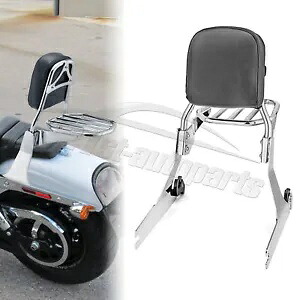 取り外し可能なシーシーバー バックレスト & ラック ハーレー ダイナ FXD FXDL FXDLS FXDB FXDWG 用 Detachable Sissy Bar Backrest & Rack For Harley Dyna FXD FXDL FXDLS FXDB FXDWG 【並行輸入品】