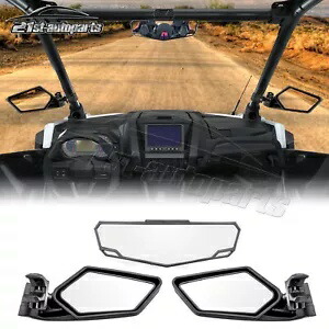 UTV HD サイド & センタービュー凸面ミラー 2024 Polaris RZR XP 1000/XP 4 1000用 UTV HD Side & Center View Convex Mirrors For 2024 Polaris RZR XP 1000/XP 4 1000 【並行輸入品】