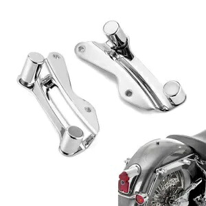 トリクローム ドッキング ハードウェア カバー ハーレー ロード グライド ストリート グライド 2014-2024 用 Tri-Chrome Docking Hardware Covers For Harley Road Glide Street Glide 2014-2024 【並行輸入品】