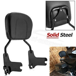 プレミアム バックレスト シーシーバー パッド付き 97-08 ハーレー ツーリング ロードキング FLTR FLHX 用 Premium Backrest Sissy Bar W/ Pad For 97-08 Harley Touring Road King FLTR FLHX 【並行輸入品】