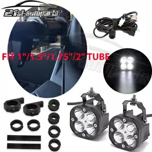 Can-Am マーベリックコマンダー用 2インチ チューブ 40W LED 作業灯ポッド クランプブラケット For Can-Am Maverick Commander 2\