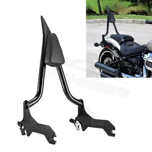 24 インチ取り外し可能なシーシーバー助手席背もたれハーレー FXSB ブレイクアウト 2013-2017 用 24\