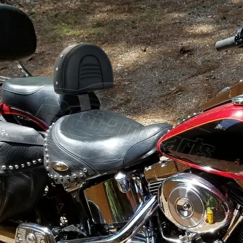 1993-2006 ハーレー ヘリテージ ソフテイル FLSTC FLSTN クイック リリース ドライバー バックレスト用 For 1993-2006 Harley Heritage Softail FLSTC FLSTN Quick Release Driver Backrest 【並行輸入品】