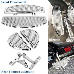 運転席助手席フロアボードフットペグマウントキット ハーレーロードキンググライド 1993+用 Driver Passenger Floorboard Foot Pegs Mount Kit For Harley Road King Glide 1993+ 【並行輸入品】