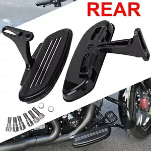 ハーレーツーリングストリートグライドロードグライド用ペアパッセンジャーフットボードフロアボード Pair Passenger Foot Board Floorboard For Harley Touring Street Glide Road Glide 【並行輸入品】
