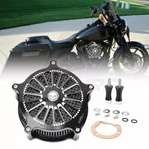 エアクリーナーインテークフィルターシステムキット ハーレーツーリングダイナソフテイル 1997-07 米国用 Air Cleaner Intake Filter System Kit For Harley Touring Dyna Softail 1997-07 US 【並行輸入品】