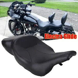 ライダー助手席ロープロ ハーレーツーリングエレクトラグライド FLHTC 1997-2007 米国用 Rider Passenger Seat Low-Pro For Harley Touring Electra Glide FLHTC 1997-2007 US 【並行輸入品】