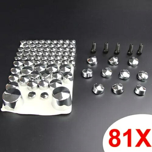 クロームトッパーボルトキャップカバーキットハーレーソフテイルツインカム2007-2024 2010に適合 Chrome Topper Bolt Cap Cover Kits Fit For Harley Softail Twin Cam 2007-2024 2010 【並行輸入品】
