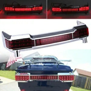 クローム LED テールブレーキライト ハーレーツアーパックツーリングロードストリートグライド 97-13用 Chrome LED Tail Brake Light For Harley Tour Pak Touring Road Street Glide 97-13 【並行輸入品】 40,755円
