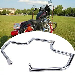 エンジンガード ハイウェイ クラッシュバー ハーレー 00-17 ソフテイル ファットボーイ ヘリテージ FLSTF US用 Engine Guard Highway Crash Bar For Harley 00-17 Softail Fatboy Heritage FLSTF US 【並行輸入品】
