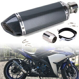 38-51 ミリメートルユニバーサルオートバイ ATV スリップオン排気マフラーサイレンサー DB キラーパイプ 38-51mm Universal Motorcycle ATV Slip On Exhaust Muffler Silencer DB Killer Pipe 【並行輸入品】