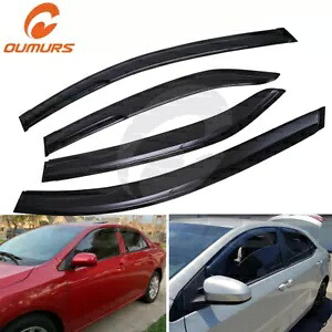 ウィンドウベントサンシェードバイザーレインガード 2020-2023 トヨタカローラ 4 ドアセダン用 Window Vent Sun Shade Visor Rain Guard For 2020-2023 Toyota Corolla 4 Door Sedan 【並行輸入品】