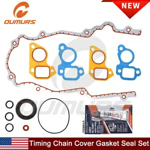 タイミングチェーンカバーガスケットキットシボレービュイック GMC 4.8L 5.3L 5.7L 6.0L 6.2L OHV Timing Chain Cover Gasket Kit For Chevy Buick GMC 4.8L 5.3L 5.7L 6.0L 6.2L OHV 【並行輸入品】