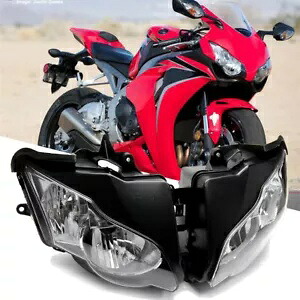 フロントヘッドライトヘッドランプアセンブリホンダ CBR1000RR 2008-2011 2010 2009 米国に適合 Front Headlight Headlamp Assembly Fit For Honda CBR1000RR 2008-2011 2010 2009 US 【並行輸入品】