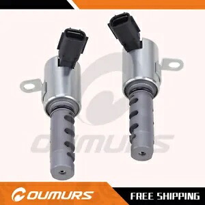 2X VVT オイルコントロールバルブ エンジン可変タイミングソレノイド レクサス トヨタ ソララ用 2X VVT Oil Control Valve Engine Variable Timing Solenoid for Lexus Toyota Solara 【並行輸入品】