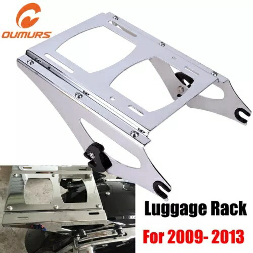 ハーレーロードグライド CVO 2-up ツアーパック Pak トランクマウントラック荷物ブラケット用 For Harley Road Glide CVO 2-up Tour Pack Pak Trunk Mounting Rack Luggage Bracket 【並行輸入品】