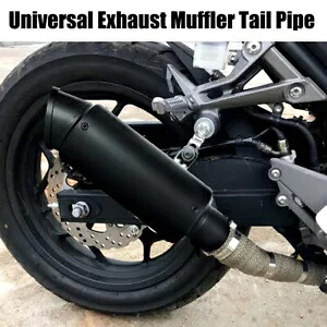 オートバイ ATV スリップオン排気マフラーサイレンサーパイプ DB キラー 38-51 ミリメートルユニバーサル Motorcycle ATV Slip On Exhaust Muffler Silencer Pipe DB Killer 38-51mm Universal 【並行輸入品】