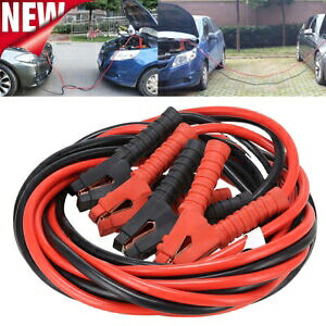 20FT 1200AMP ブースターケーブル 1 ゲージ ジャンパーリード 高耐久車バンクランプスタート 20FT 1200AMP Booster Cables 1 Gauge Jumper Leads Heavy Duty Car Van Clamps Start 【並行輸入品】
