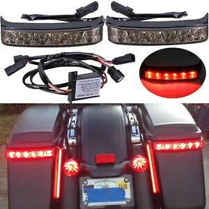 2014-2023 ハーレーツーリングサドルバッグサドルバッグ LED ランブレーキターンランプライト For 2014-2023 Harley Touring Saddlebag Saddle Bags LED Run Brake Turn Lamp Light 【並行輸入品】