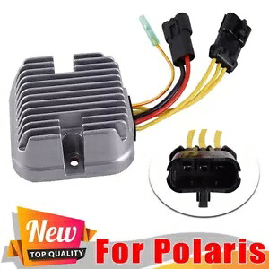 2011-2013 ポラリスレンジャークルー 500 シルバー電圧レギュレータ整流器 4012748 For 2011-2013 Polaris Ranger Crew 500 Silver Voltage Regulator Rectifier 4012748 【並行輸入品】