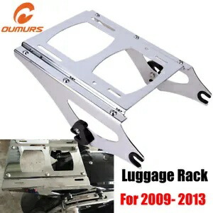 2-up ツアーパック Pak トランク取り付けラック 荷物ブラケット ハーレー エレクトラグライド用 2-up Tour Pack Pak Trunk Mounting Rack Luggage Bracket For Harley Electra Glide 【並行輸入品】