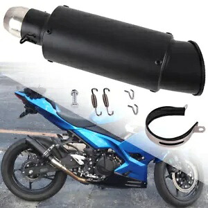38-51 ミリメートルオートバイの排気マフラーパイプ R1 R6 GSXR600 750 ZX6R CBR500R FZ09 38-51mm Motorcycle Exhaust Muffler Pipe For R1 R6 GSXR600 750 ZX6R CBR500R FZ09 【並行輸入品】