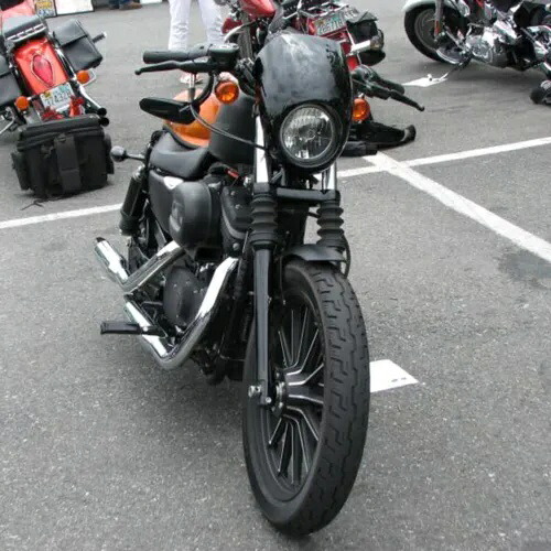 フロントヘッドライトフェアリングマスク ハーレースポーツスターダイナFX/XL 1973-UP XR1200 2009用 Front Headlight Fairing Mask For Harley Sportster Dyna FX/XL 1973-UP XR1200 2009 【並行輸入品】
