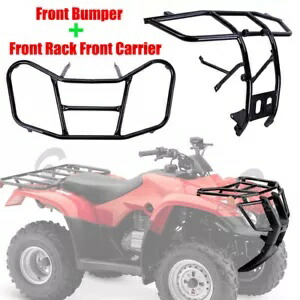 フロントラックキャリアとフロントバンパーホンダ 2005-2020 TRX 250 TRX250 Recon 250 Front Rack Carrier and Front Bumper For Honda 2005-2020 TRX 250 TRX250 Recon 250 【並行輸入品】